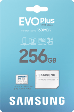 Samsung MicroSD EVO Plus 256GB 2024