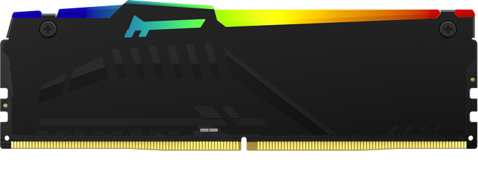 Kingston 16GB (1x16GB) DDR5 6000MHz CL30 FURY Beast RGB Svart AMD EXPO/XMP 3.0
