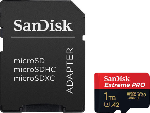 SanDisk microSDXC Extreme Pro 1 TB