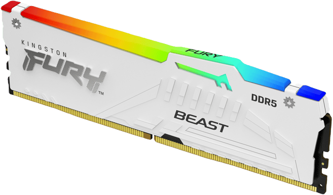 Kingston 64GB (2x32GB) DDR5 RGB 6000MHz CL30 FURY Beast vit AMD EXPO/Intel XMP 3.0