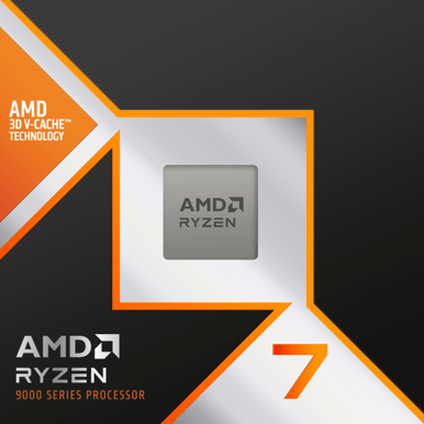 SI AMD Ryzen 7 9800X3D 4.7 GHz 104MB Tray