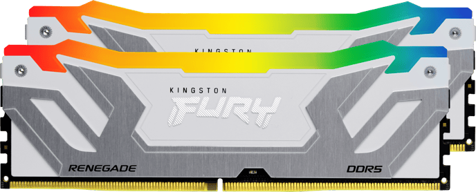 Kingston 48GB (2x24GB) DDR5 CUDIMM 8400MHz CL40 FURY Renegade Vit RGB XMP 3.0