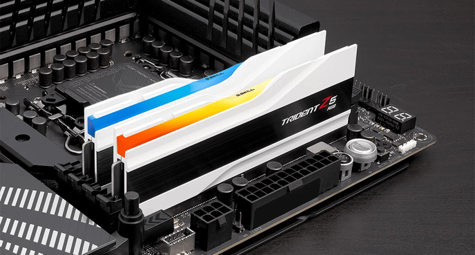 G.Skill 48GB (2x24GB) DDR5 8000MHz CL40 Trident Z5 RGB Vit