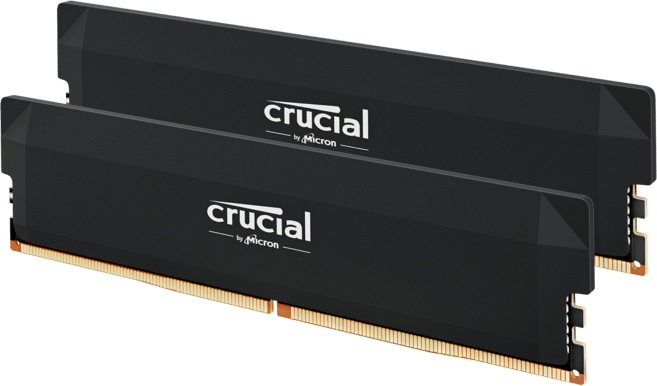 Crucial Pro OC 32GB (2x16GB) DDR5 6000 Mhz CL36 Svart
