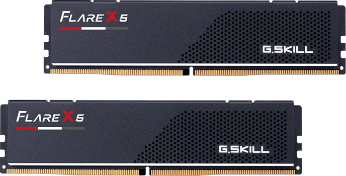 G.Skill 64GB (2x32GB) DDR5 6000MHz CL28 Flare X5 Svart AMD EXPO