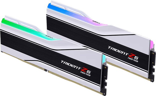 G.Skill 96GB (2x48GB) DDR5 6000MHz CL28 Trident Z5 Neo RGB Vit AMD Expo