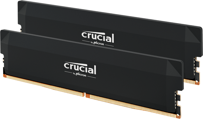 Crucial Pro OC 64GB (2x ) DDR5 6000 Mhz CL40