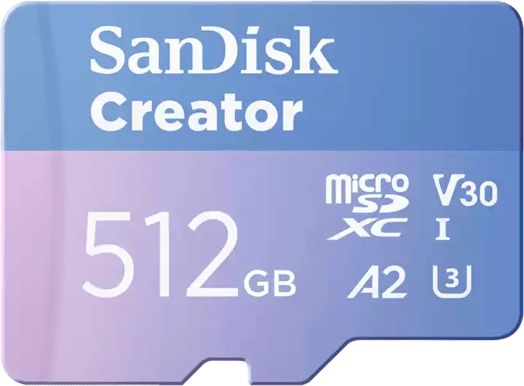 SanDisk Creator MicroSDXC 512GB
