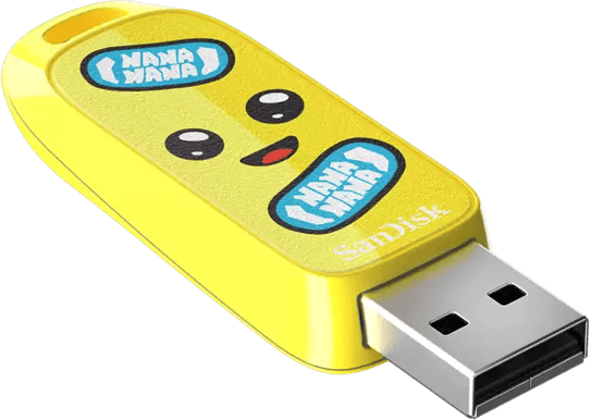 SanDisk Fortnite USB-A 3.2 Gen 1 256GB Peely Edition