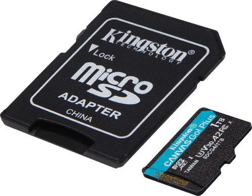 Kingston MicroSD 1TB Canvas Go! Plus Gen4