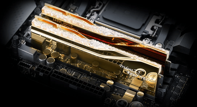 G.Skill 64GB (2x32GB) DDR5 6000MHz CL26 Trident Z5 Royal Neo Guld AMD EXPO