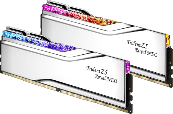 G.Skill 32GB (2x16GB) DDR5 6000MHz CL26 Trident Z5 Royal Neo Silver AMD EXPO