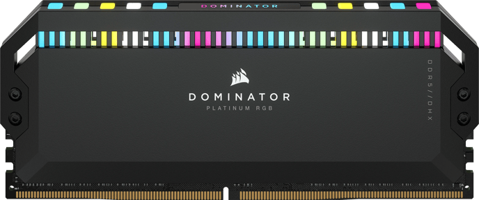 Corsair 64GB (2x32GB) DDR5 6400MHz CL32 Dominator Platinum RGB Svart