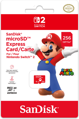 Nintendo Switch 2 SanDisk MicroSD Express 256GB
