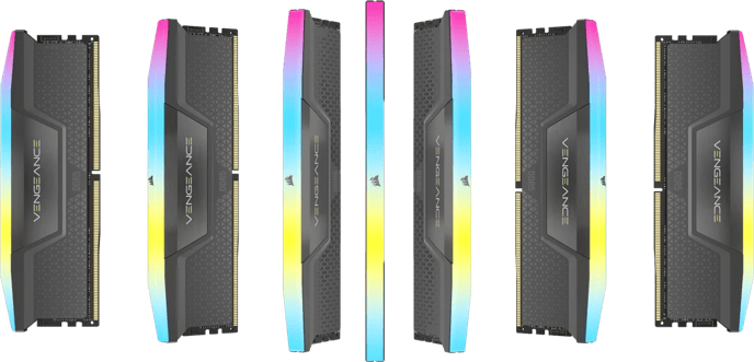 Corsair 64GB (2x32GB) DDR5 6000MHz CL38 Vengeance RGB AMD EXPO/Intel XMP 3.0