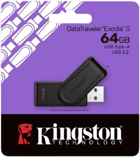 Kingston DataTraveler Exodia S 64GB