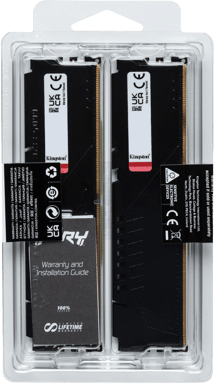 Kingston 128GB (2x64GB) DDR5 5600MHz CL40 FURY Beast AMD EXPO/Intel XMP 3.0