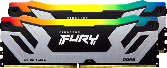 Kingston 48GB (2x24GB) DDR5 CUDIMM 8800MHz CL42 Fury Renegade RGB Silver XMP3.0