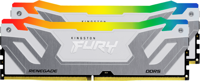 Kingston 48GB (2x24GB) DDR5 CUDIMM 8800MHz CL42 Fury Renegade RGB Vit XMP 3.0