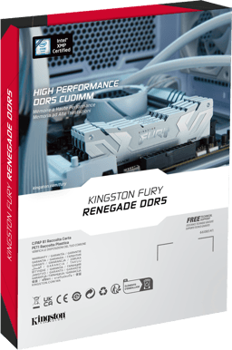 Kingston 48GB (2x24GB) DDR5 CUDIMM 8800MHz CL42 Fury Renegade Vit XMP 3.0