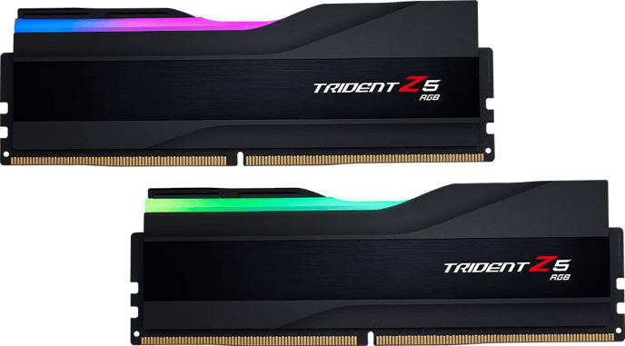 G.Skill 128GB (2x64) DDR5 6000MHz CL34 Trident Z5 Svart RGB Intel XMP 3.0