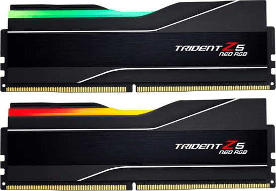 G.Skill 128GB (2x64) DDR5 6000MHz CL34 Trident Z5 Neo Svart RGB Intel XMP 3.0