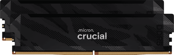 Crucial Pro 32GB (2x16GB) DDR5 6400 Mhz CL32 Svart