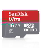 SanDisk MicroSDHC Ultra 16GB