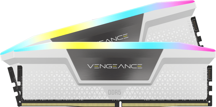 Corsair 32GB (2x16GB) DDR5 6000MHz CL30 Vengeance RGB Vit