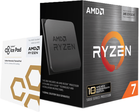 CPU AMD Ryzen 7 5800X3D 3.4 GHz, 96MB, AM4