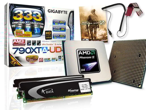 Uppgraderingspaket AMD Phenom Black Edition