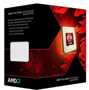 AMD FX-8320 8C 3.5 GHz Black Edition 8MB