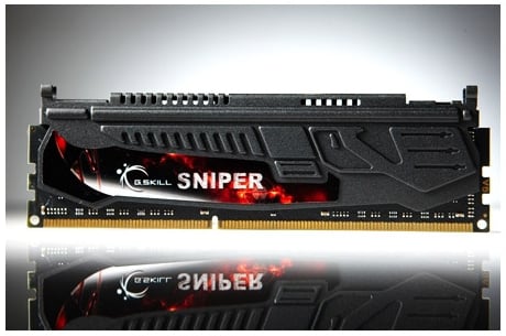 G.Skill 8GB (2x4096MB) CL9 1866Mhz SNIPER Edition