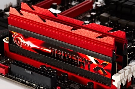 G.Skill 8GB (2x4096MB) CL9 2400Mhz TridentX