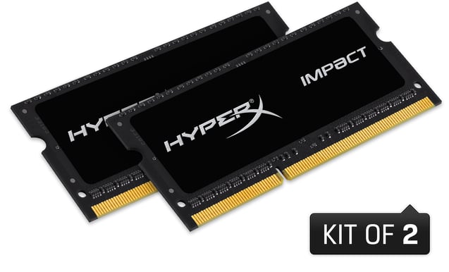 Kingston 16GB (2x8GB) DDR3L CL11 1866MHz Impact SO-DIMM