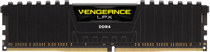 Corsair 16GB (2x8GB) DDR4 2400MHz CL16 Vengeance LPX Svart