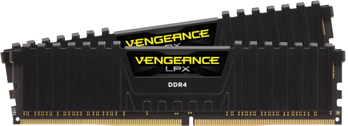 Corsair 32GB (2x16GB) DDR4 3200MHz CL16 Vengeance LPX Svart