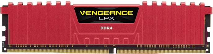 Corsair 8GB (2x4GB) DDR4 2400Mhz CL16 Vengeance LPX Röd