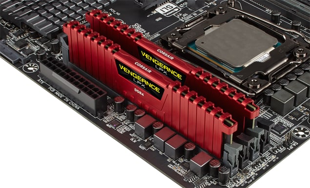 Corsair 8GB (2x4GB) DDR4 4133MHz CL19 Vengeance LPX Röd