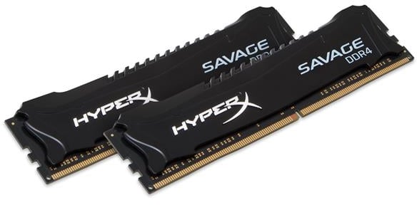 Kingston HyperX 16GB (2x8GB) DDR4 3000MHz CL15 Savage Black