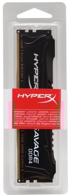 Kingston HyperX 4GB (1x4GB) DDR4 3000MHz CL15 Savage Black