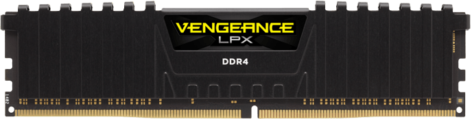 Corsair 32GB (2x16GB) DDR4 2400MHz CL16 Vengeance LPX Svart