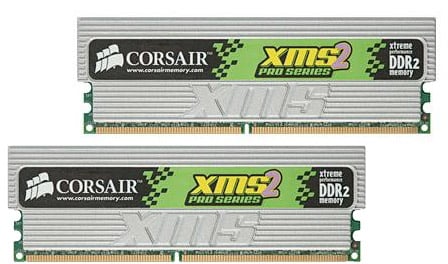 Corsair 4GB (2x2048MB) CL5 XMS2