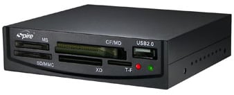 Spire Cardreader SP322CB, svart