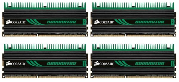 Corsair 8GB (4x2048MB) CL9 1333Mhz DOMINATOR