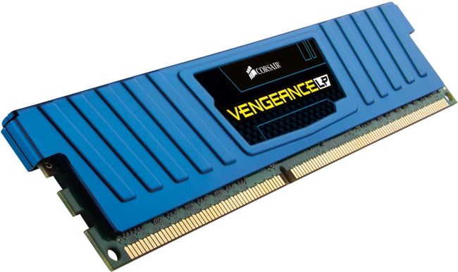 Corsair 16GB (4x4GB) DDR3 CL9 1600Mhz VENGEANCE LP BLÅ