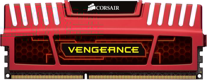 Corsair 8GB (2x4GB) DDR3 CL8 1600Mhz VENGEANCE RÖD