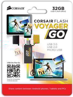 Corsair Flash Voyager Go 32GB USB 3.0