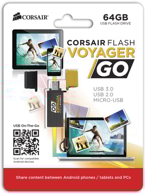Corsair Flash Voyager Go 64GB USB 3.0