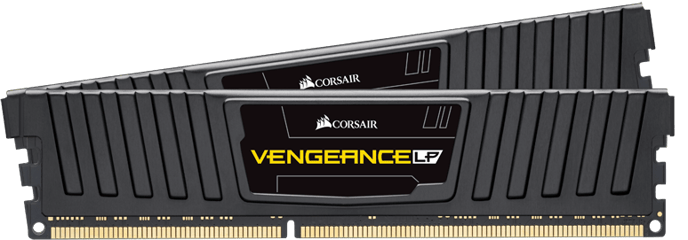 Corsair 16GB (2x8GB) DDR3 CL10 1600MHz VENGEANCE LP Svart